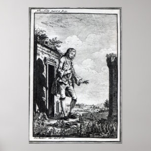 Póster Gulliver entre os Lilliputians