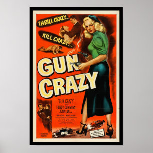 Poster Gun Crazy - Vintage Classic Movie