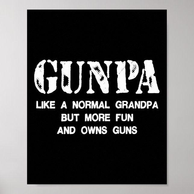 Poster Gunpa Como Um Avô Normal, Mas Mais Divertido E Don (Frente)