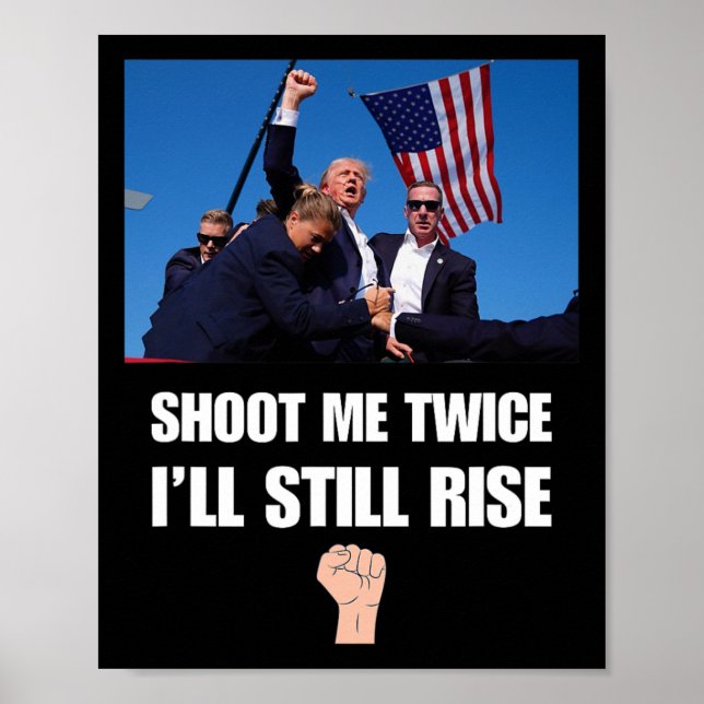 Poster Gunshot - Eu ainda vou levantar (Frente)