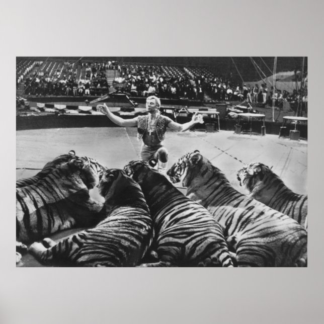 Poster Gunther Gebel-Williams 1969 (Frente)