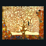 Poster Gustav Klimt A Árvore da Vida das Belas Artes<br><div class="desc">Gustav Klimt A Árvore da Vida de Belas Artes Poster</div>