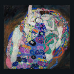 Poster Gustav Klimt A Maiden<br><div class="desc">A donzela de Gustav Klimt é uma maravilhosa pintura colorida de mulheres.</div>