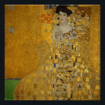 Póster Gustav Klimt - Adele Bloch-Bauer I<br><div class="desc">Adele Bloch-Bauer I por Gustav Klimt. Linda pintura de uma linda mulher com um sorriso adorável. Pintado em ouros com valores artísticos de arte noveau. Disponível em muitas ideias de presentes diferentes e produtos maravilhosos para amantes da arte. Verifique nossa loja de produtos relacionados com este trabalho de arte e...</div>