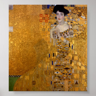 Poster Gustav Klimt - Adele Bloch-Bauer I.