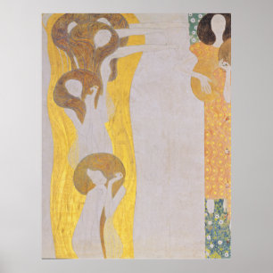 Poster Gustav Klimt - As artes
