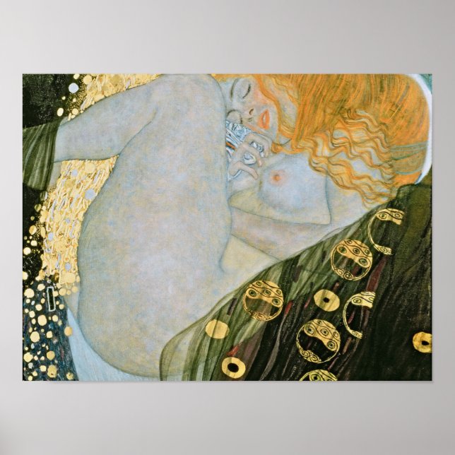 Poster Gustav Klimt - Danae (Frente)