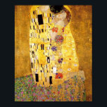 Poster Gustav Klimt, de alta resolução do Beijo<br><div class="desc">Gustav Klimt,  de alta resolução do Beijo</div>
