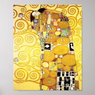 Poster Gustav Klimt Fulfillment Amadurece Belas Artes