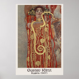 Poster Gustav Klimt - Hygieia 1907 | Art Nouveau
