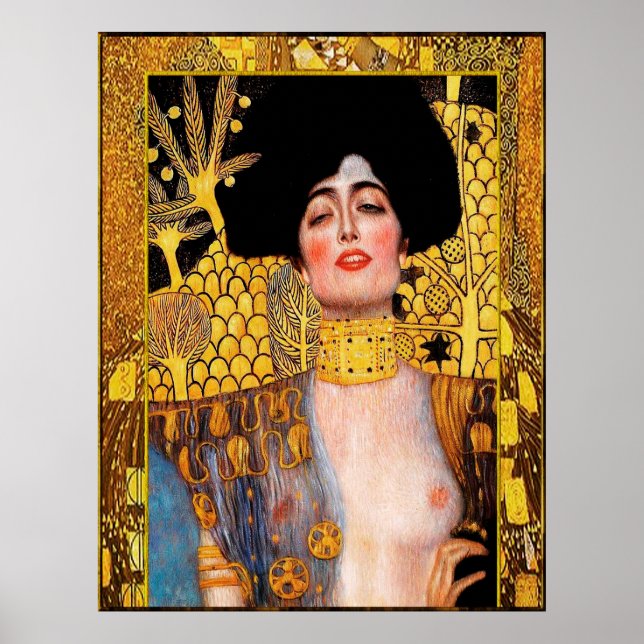 Poster Gustav Klimt - Judith (Frente)