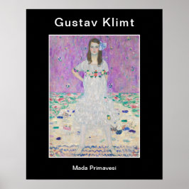 Poster Gustav Klimt - Mada Primavesi