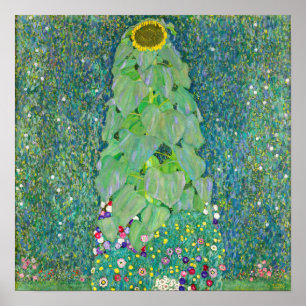 Poster Gustav Klimt - O Girassol