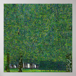 Poster Gustav Klimt - O Parque