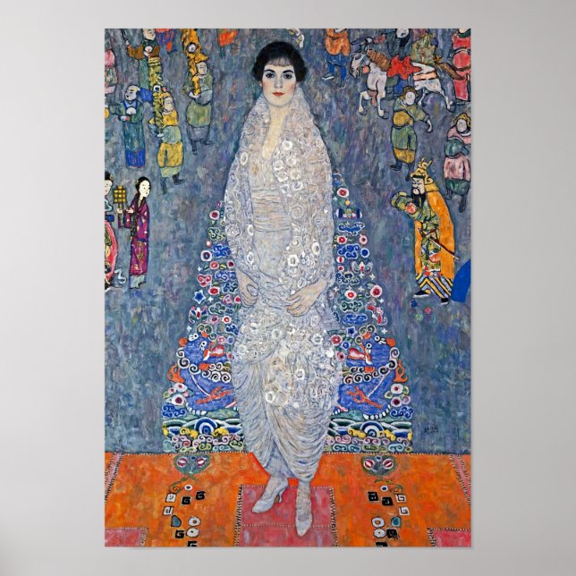 Poster Gustav Klimt Portrait of Elisabeth Lederer (Frente)