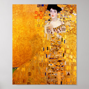 Poster Gustav Klimt Retrato de Adele Bloch-Bauer I