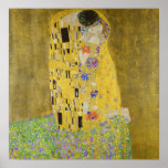Poster Gustav Klimt - The Biss<br><div class="desc">Kuss Beijo/Der - Gustav Klimt em 1907-1908</div>