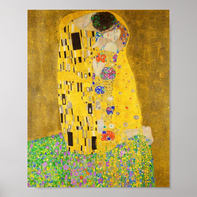 Poster Gustav Klimt The Biss Fine Art (Frente)