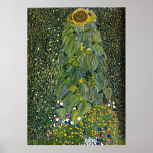 Póster Gustav Klimt 'The Sunflower'