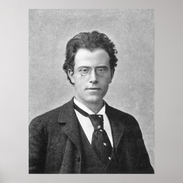 Poster Gustav Mahler (Frente)