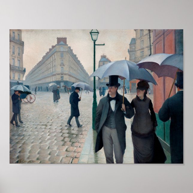 Poster Gustave Caillebotte (Frente)