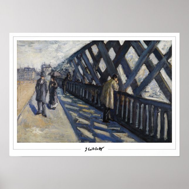 Poster Gustave Caillebotte Arte Fina #298 (Frente)