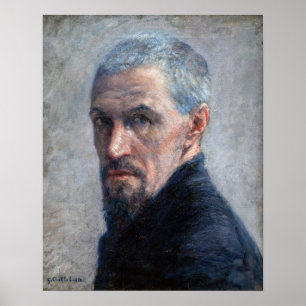 Poster Gustave Caillebotte - Autorretrato