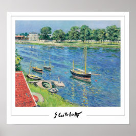 Poster Gustave Caillebotte Cartaz de Arte Zedign #113