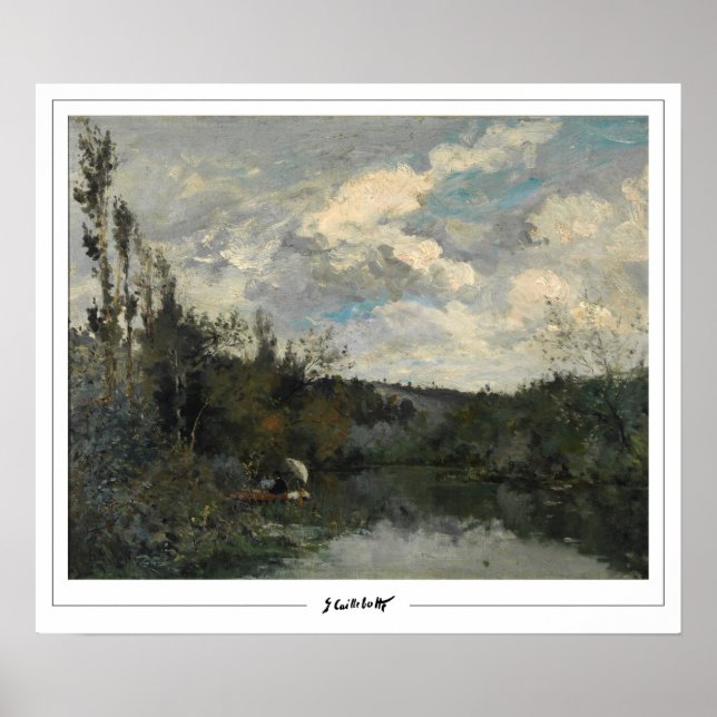 Poster Gustave Caillebotte Fine Art #403 (Frente)