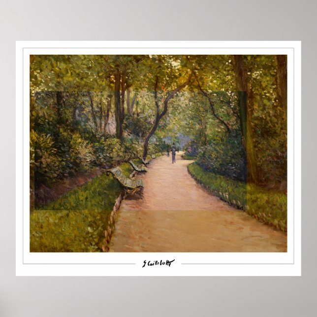 Poster Gustave Caillebotte Fine Art #74 (Frente)