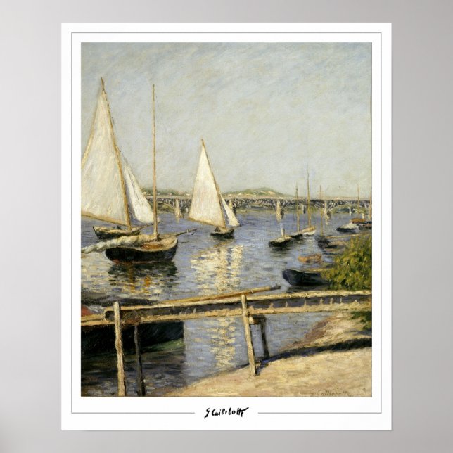 Poster Gustave Caillebotte Fine Art nº 2 (Frente)
