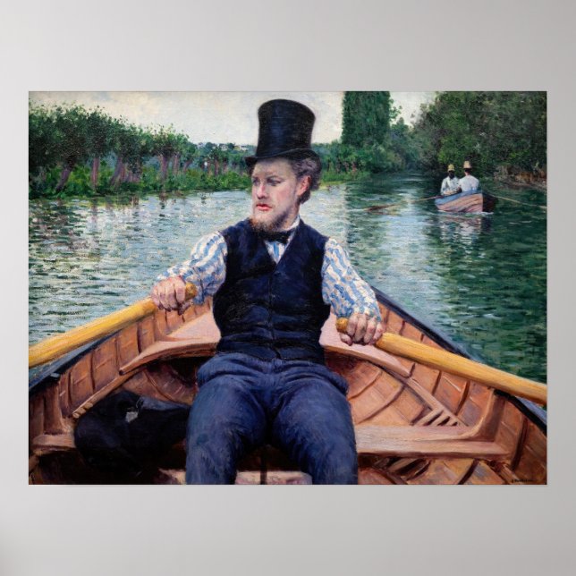 Poster Gustave Caillebotte - Partido Barco (Frente)