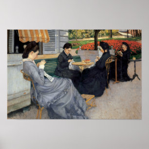 Póster Gustave Caillebotte - Retratos no Campo