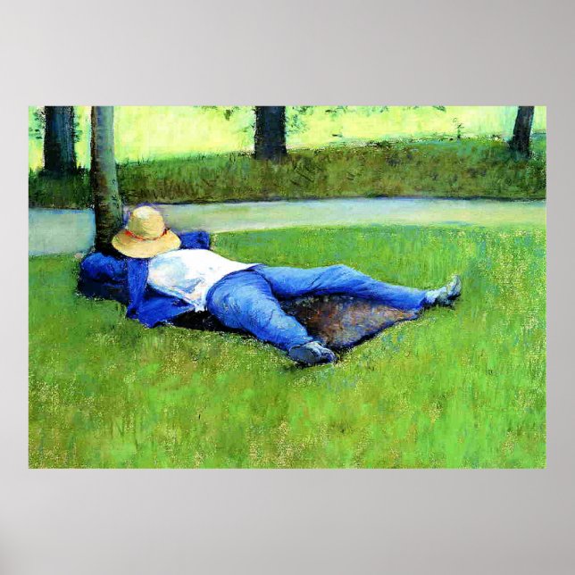 Poster Gustave Caillebotte - The Nap, (Frente)