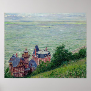Poster Gustave Caillebotte - Villas em Trouville
