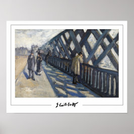 Poster Gustave Caillebotte Zedign Cartaz de Arte #298
