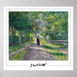 Poster Gustave Caillebotte Zedign Cartaz de Arte #3