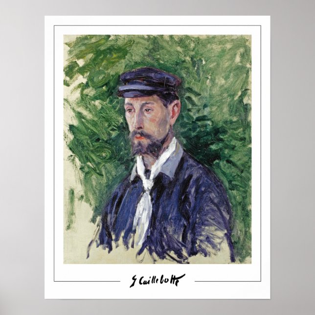 Poster Gustave Caillebotte Zedign Cartaz de Arte #82 (Frente)