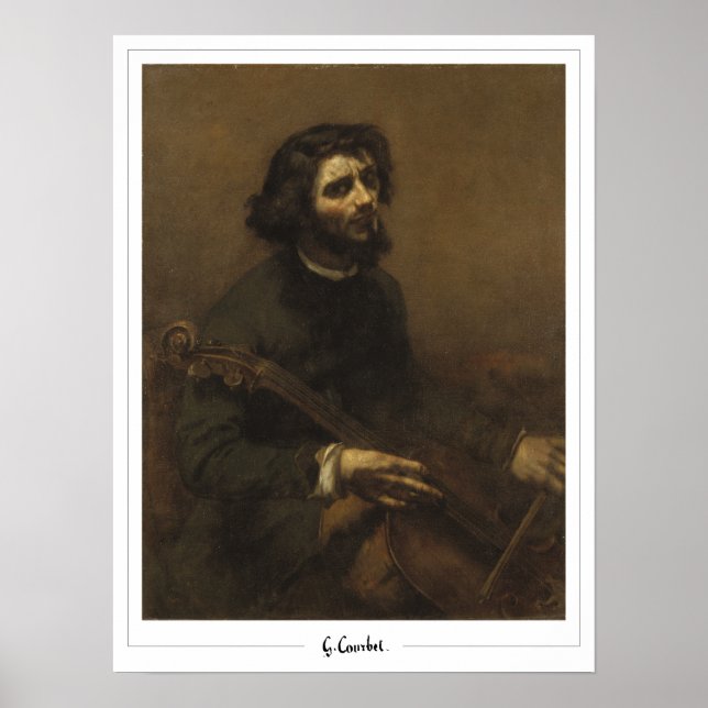 Poster Gustave Courbet Arte Fina #248 (Frente)