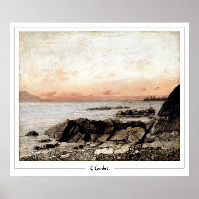 Poster Gustave Courbet Arte Fina #258 (Frente)
