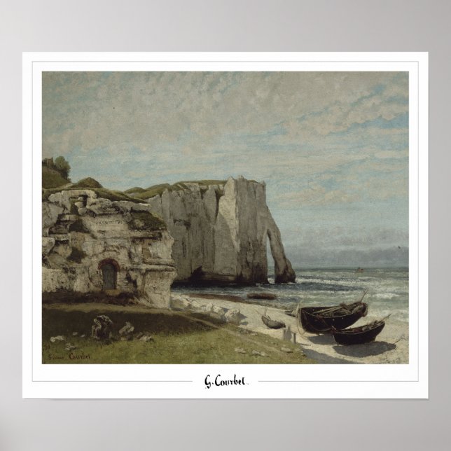 Poster Gustave Courbet Arte Fina #381 (Frente)