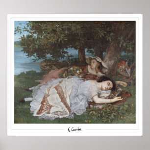 Poster Gustave Courbet Arte Fina #96
