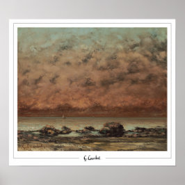 Poster Gustave Courbet Belas Artes #705