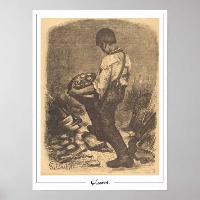Poster Gustave Courbet Fine Art #838 (Frente)