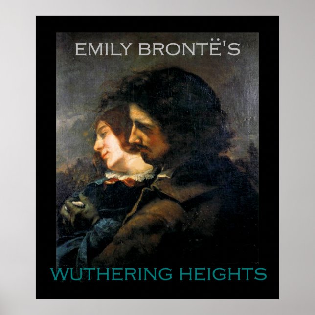 Póster Gustave Courbet pinta Heathcliff e Cathy? (Frente)