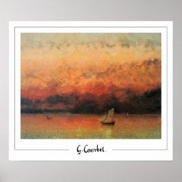 Poster Gustave Courbet Zedign Cartaz de Arte #128-2