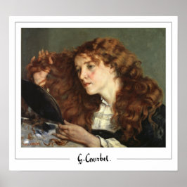 Poster Gustave Courbet Zedign Cartaz de Arte # 97-2