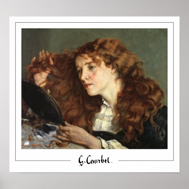 Poster Gustave Courbet Zedign Cartaz de Arte # 97-2 (Frente)