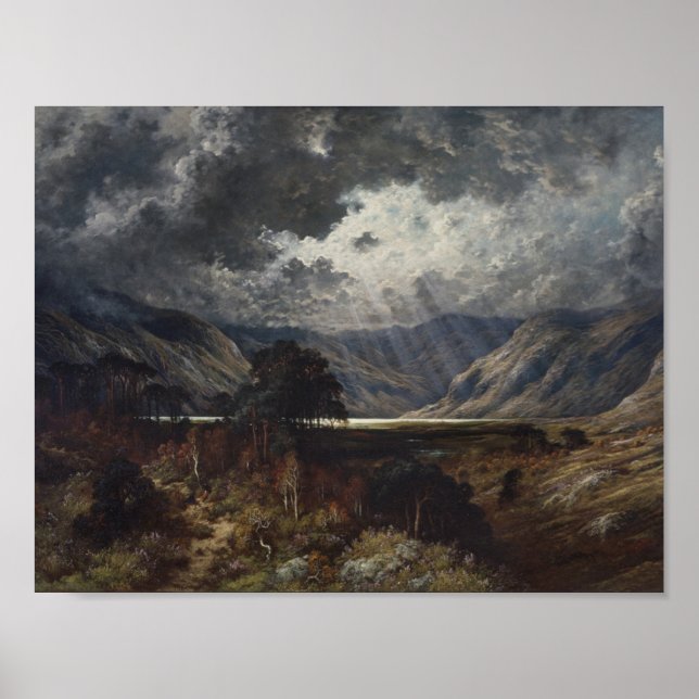Poster Gustave Dore - Loch Lomond (Frente)