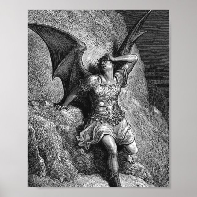 Poster Gustave Dore Paradise Perdeu (Frente)